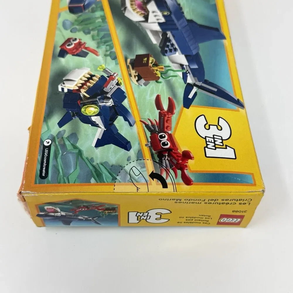 LEGO Creator Deep Sea Creatures 31088 New Sealed 3 in 1 Building Set